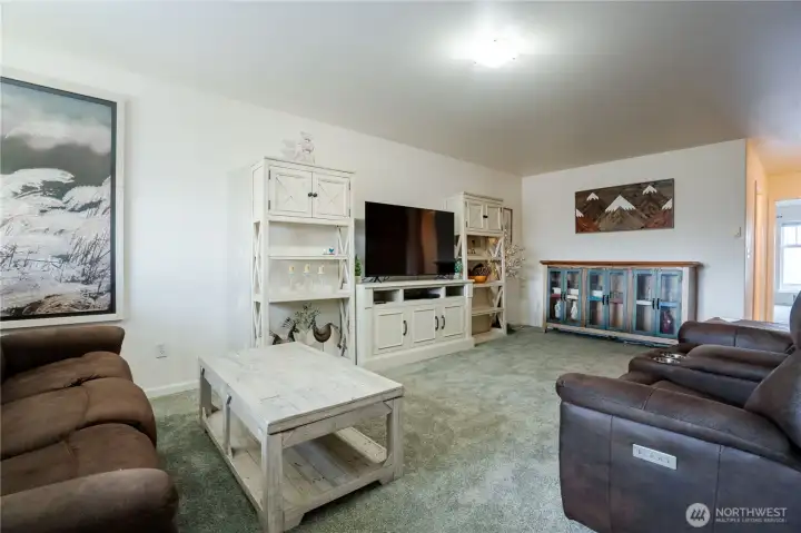 Upstairs living room area.