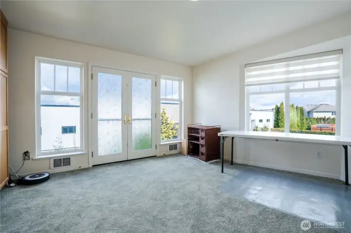 Upstairs bedroom, office or craftroom.