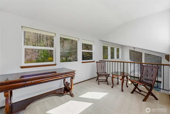 Upper Loft Area can be used as office