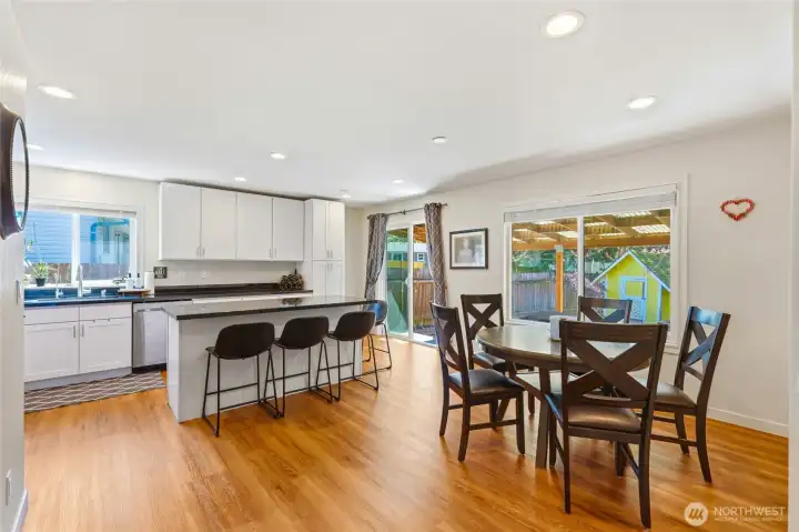 Eat In kitchen dining area