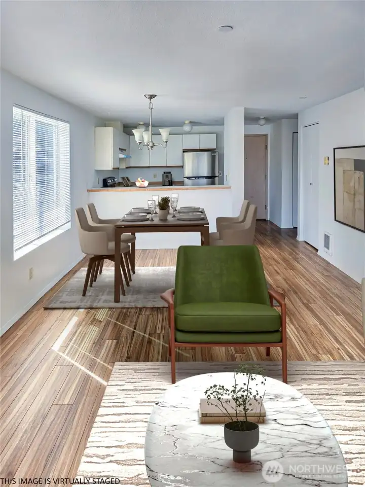 dining space view virtual