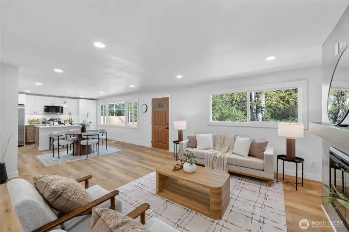 The spacious great room welcomes you with an airy layout that instantly feels open and comfortable.