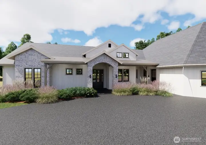 Actual house may vary from rendering.