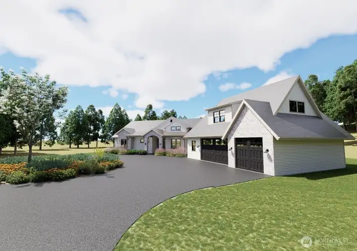 Actual house may vary from rendering.