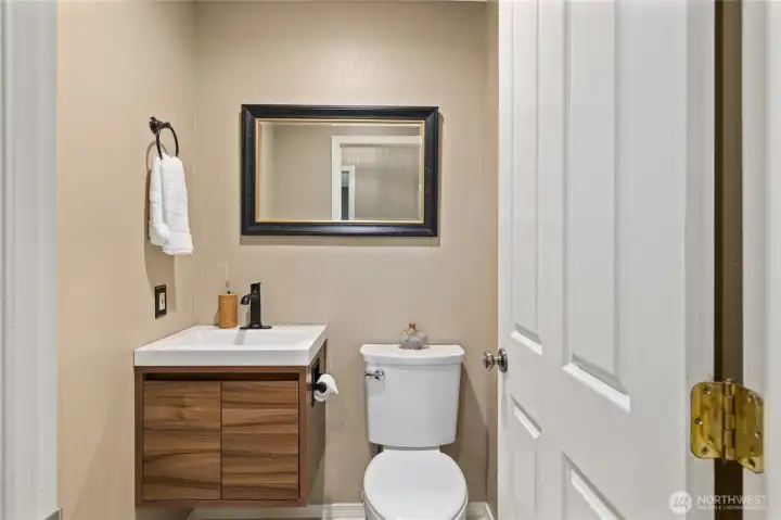 Main floor bathroom
