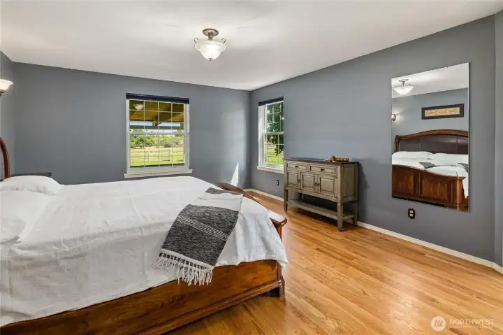 Primary bedroom on main floor