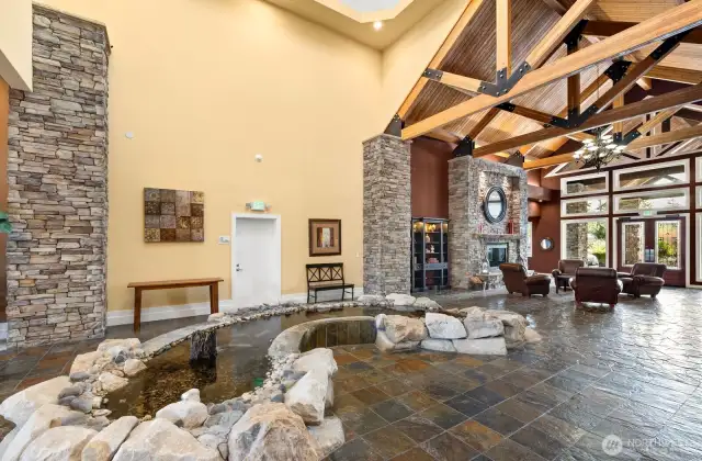 Amazing community center for large gatherings.