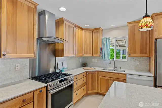 Look how beautiful this is! All appliances stay. Everything is NEW in this home!