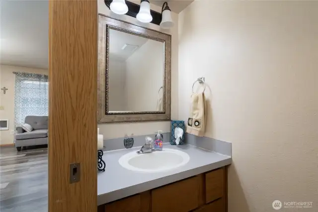 downstairs half bath