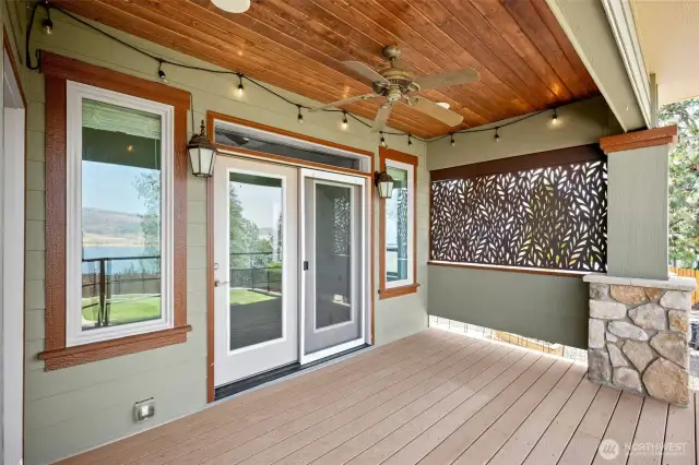 Back patio