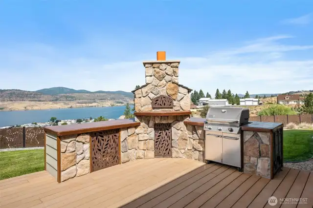 Pizza oven bbq