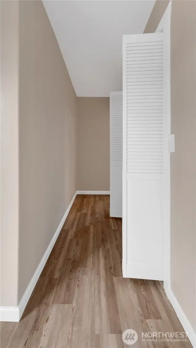 Upstairs Laundry Hallway