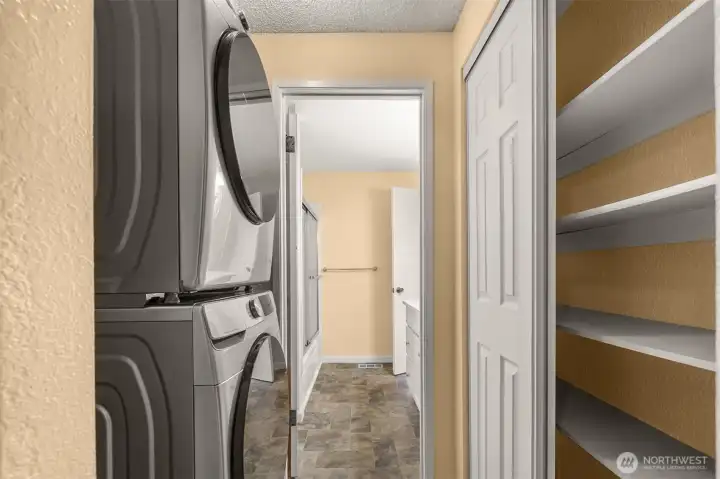 Upgraded Washer & Dryer; Conveniently located upstairs