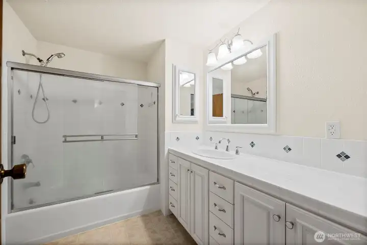 Upstairs bathroom