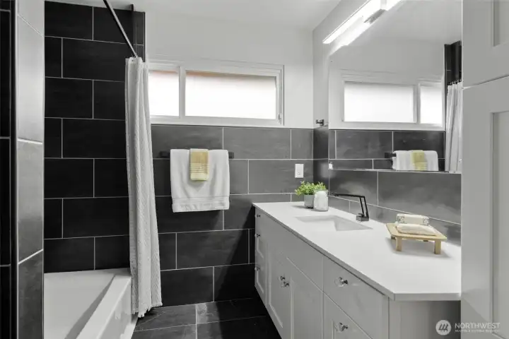 Main floor bathroom.