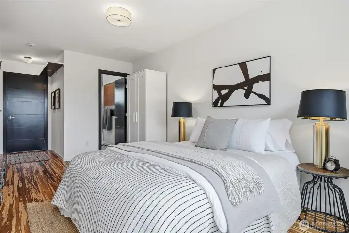 Plenty of room for a king-sized bed in here, too!