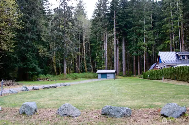 Beautiful level lot with 3 bedroom septic and well installed.
