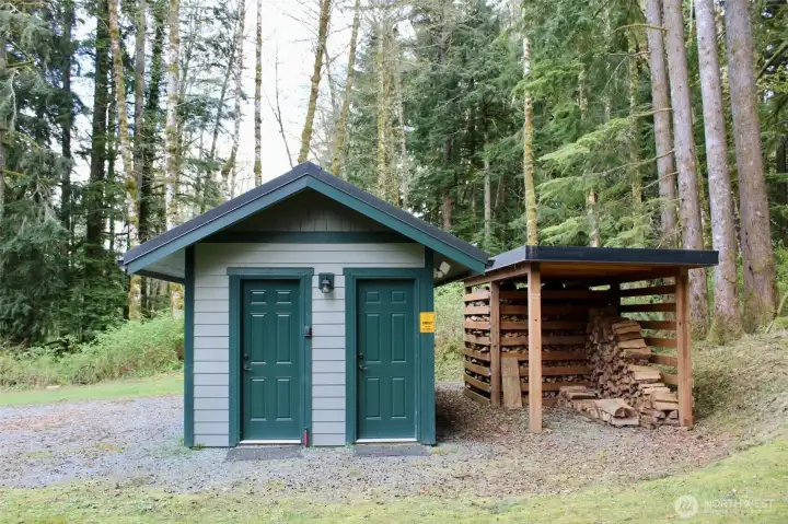 Wood included for your campfires.