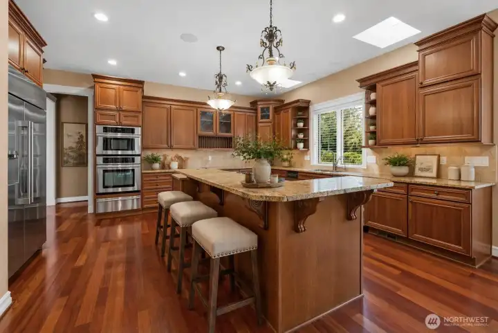 Kitchen 1- Virtually staged to show potential layout and use of space