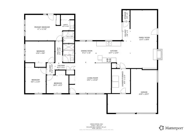 floor plan 28841 23rd Ave Sounth, Federal Way WA