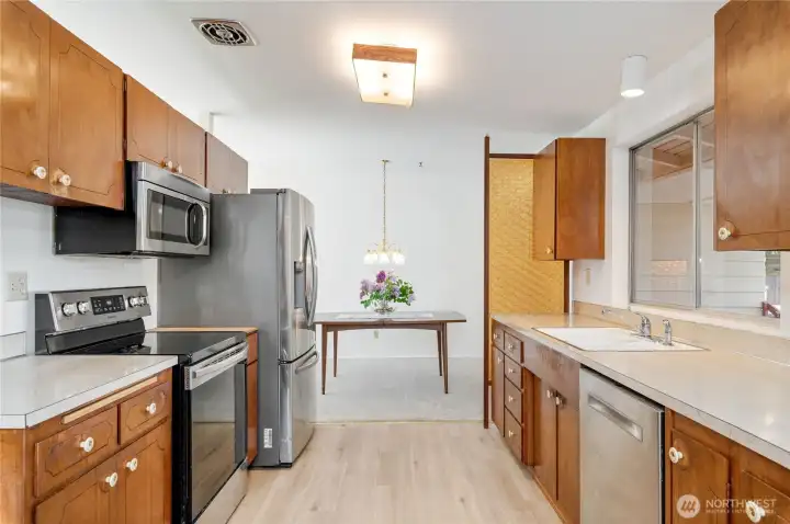 kitchen from family room