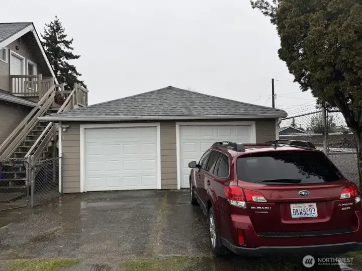 Two Car Detached Garage Two Car Detached Garage