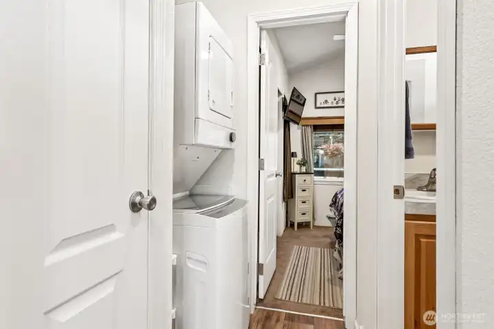 Here is the laundry/utility area.
