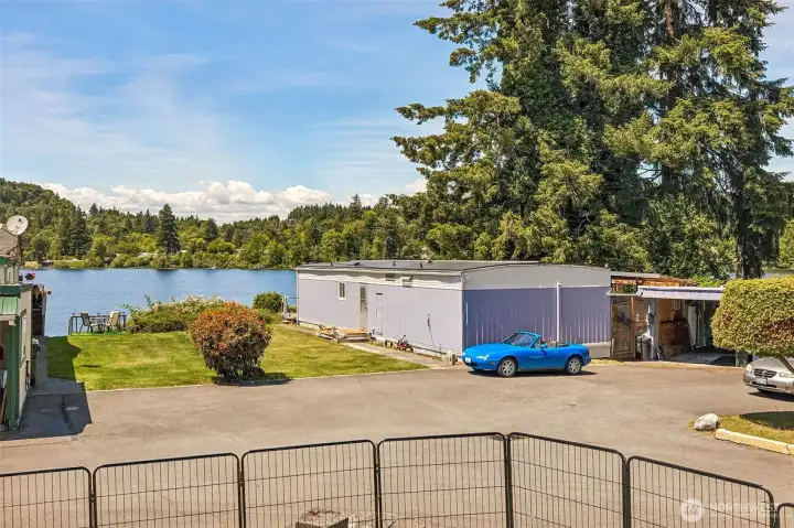 One of the views from the lot.