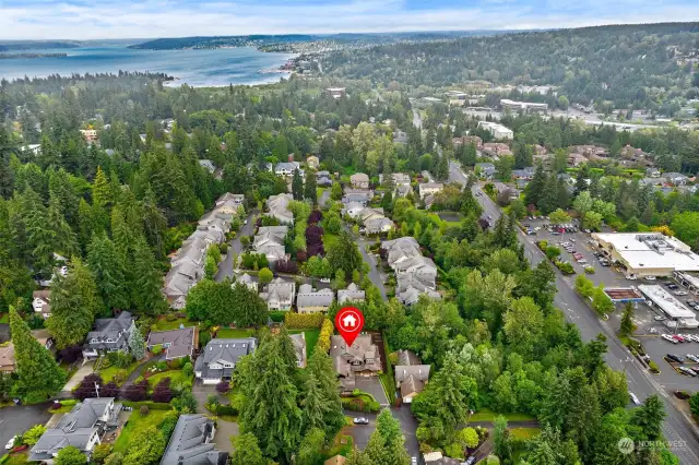 Minutes to 520, DT Bellevue, Seattle, Kirkland, Remond, schools, shopping and dining.