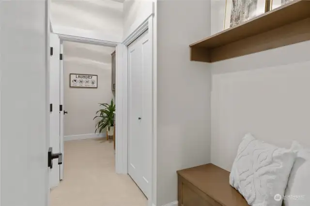 Mudroom/laundry