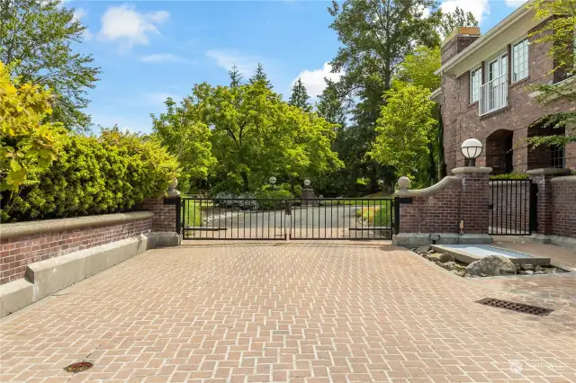 Front gate at Madison Estates.