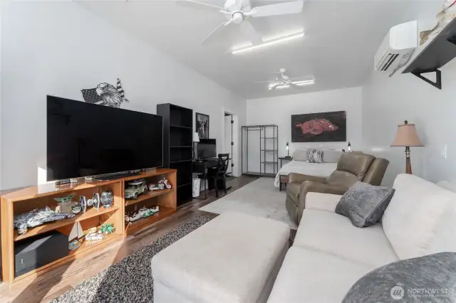 Bonus Room off of garage.