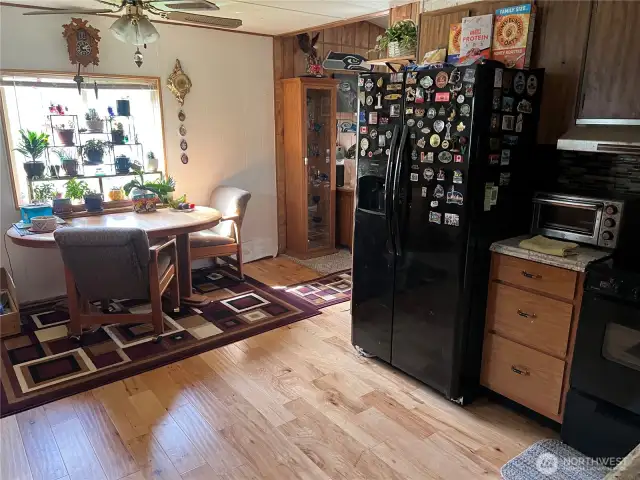 Eating area.