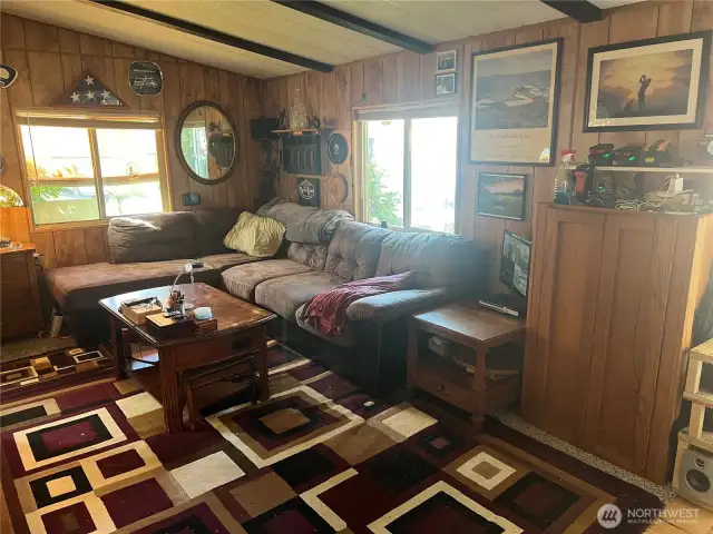 Another view of the living area.
