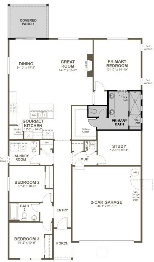 Arlington floorplan