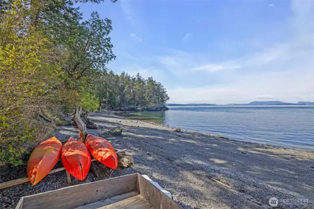Looking west to Vancouver Island.