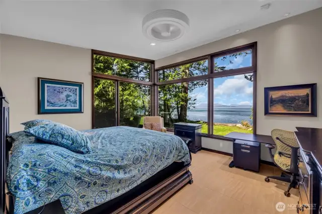 One of two guest bedrooms.