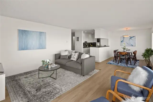 Configure the living room to suit your needs!