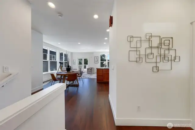 Gorgeous hardwood floors, recently refinished. Radiant heat throughout the house.