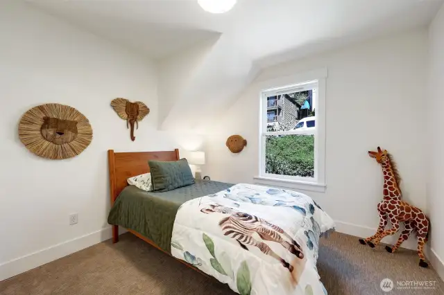 Second upper level bedroom.