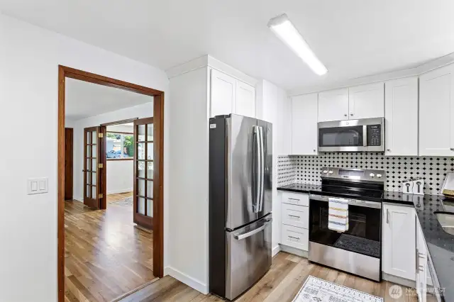 New Appliances in Kitchen