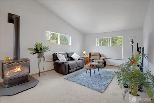 Great room off kitchen