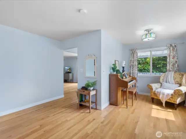 From here you can see how open and spacious the floor plan is.