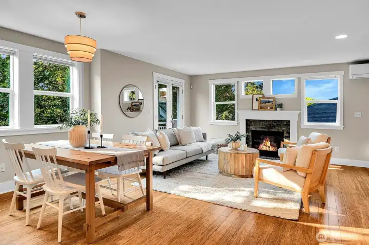 More elbow room than is common today, this great floor plan feel like a true home.