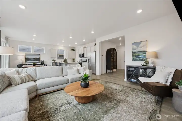 Cozy up by the fireplace.   Pictures are for representational purposes only, colors and features may vary.