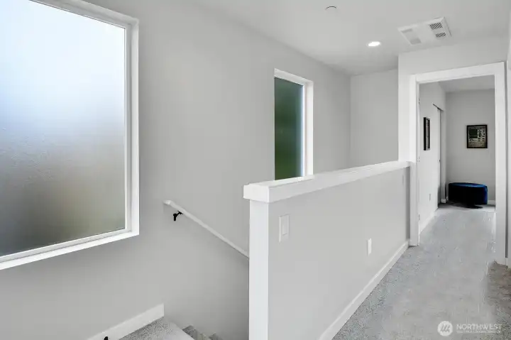 Now let's tour the upper level....