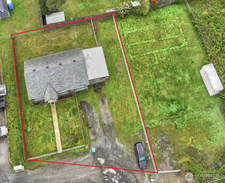 Approximate boundary lines.