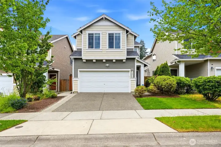 Front Exterior Attractive two-story home featuring Craftsman-inspired architecture, a two-car garage, and well-maintained landscaping that has excellent curb appeal. Front Exterior Attractive two-story home featuring Craftsman-inspired architecture, a two-car garage, and well-maintained landscaping that has excellent curb appeal.