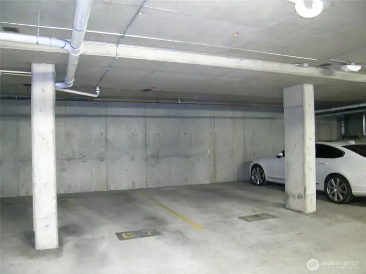 Designated parking spot