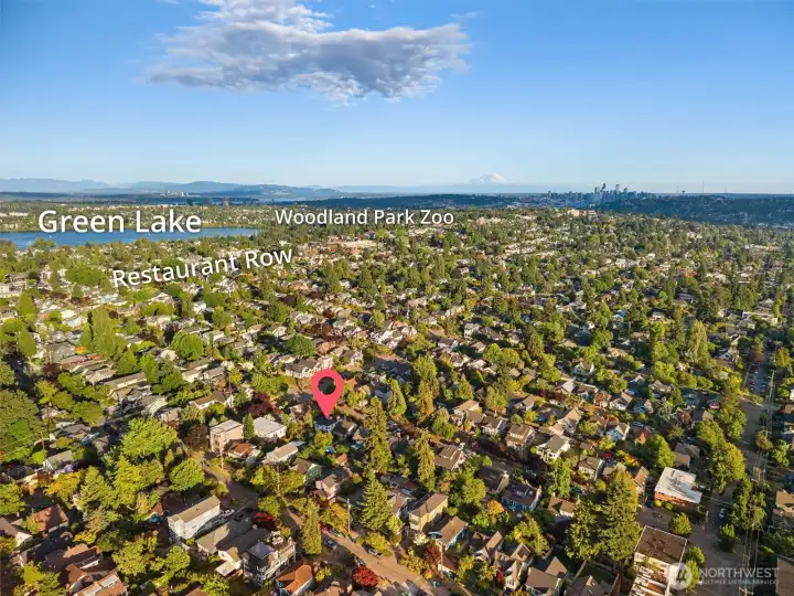 Check out the surrounding amenities from the aerial views.